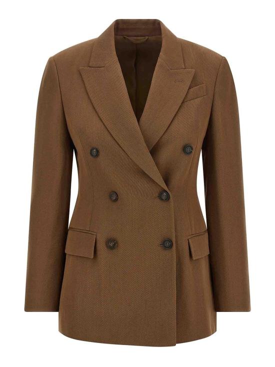 26FW 브루넬로 쿠치넬리 수트 자켓 MG5487095PC832 BROWN