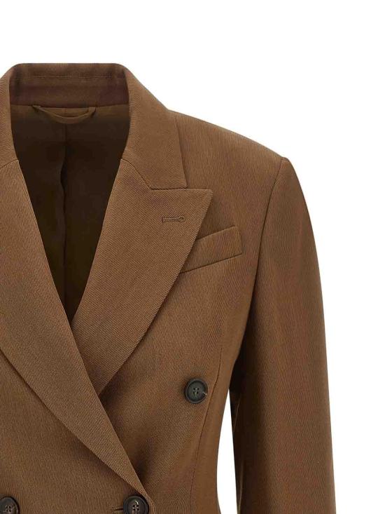 26FW 브루넬로 쿠치넬리 수트 자켓 MG5487095PC832 BROWN - BRUNELLO CUCINELLI