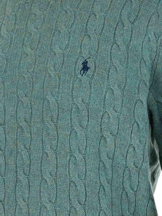  폴로 랄프로렌 케이블 니트 스웨터 710876762506 GREEN - POLO RALPH LAUREN