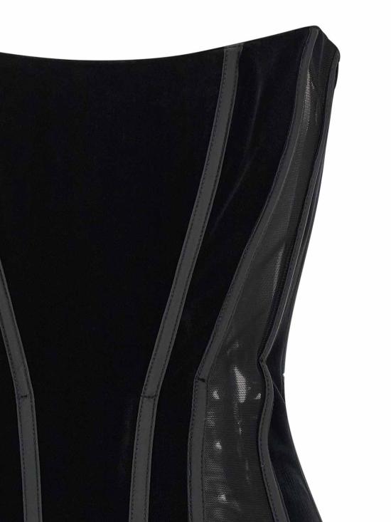 26FW 엘리자베타프랜치 미디 스커트 AB02167E2110 BLACK - ELISABETTA FRANCHI