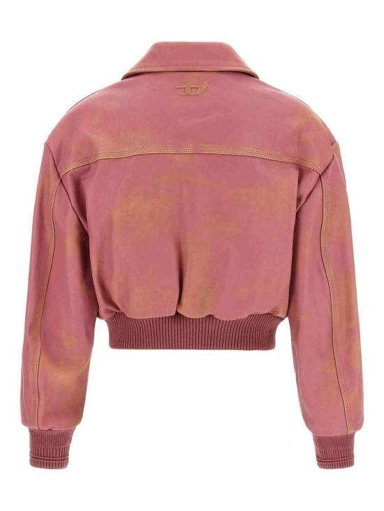 26FW 디젤 가죽 자켓 A256740SJCN3ESA NUDE NEUTRALS - DIESEL