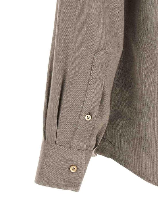 26FW 브루넬로 쿠치넬리 셔츠 MY6370627C024 GREY - BRUNELLO CUCINELLI