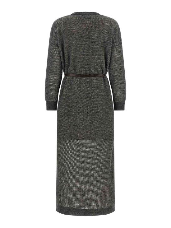 26FW 브루넬로 쿠치넬리 미디 스커트 MGG270A90PCUG68 GREY - BRUNELLO CUCINELLI