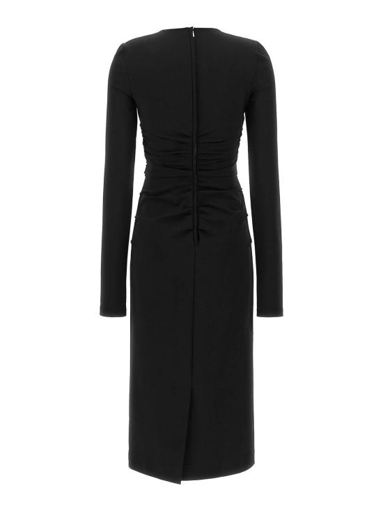 26FW 돌체앤가바나 미디 스커트 F631XTFUGKFN0000 BLACK - DOLCE & GABBANA