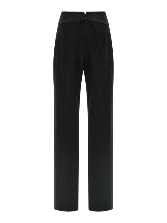 26FW 에르마노 설비노 팬츠 D496P719TEILM95708 BLACK - ERMANNO SCERVINO