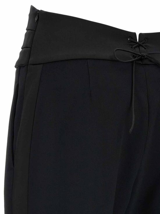26FW 에르마노 설비노 팬츠 D496P719TEILM95708 BLACK - ERMANNO SCERVINO