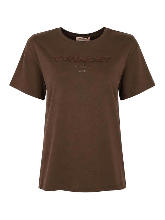 26FW 트윈셋 반팔 티셔츠 262TP230313411 BROWN