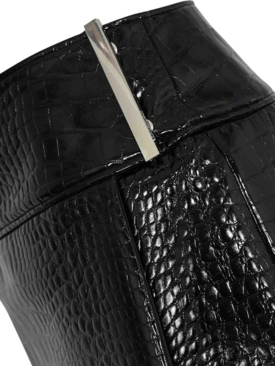 26FW 스포트막스 미디 스커트 26221060726E15 BLACK - SPORTMAX