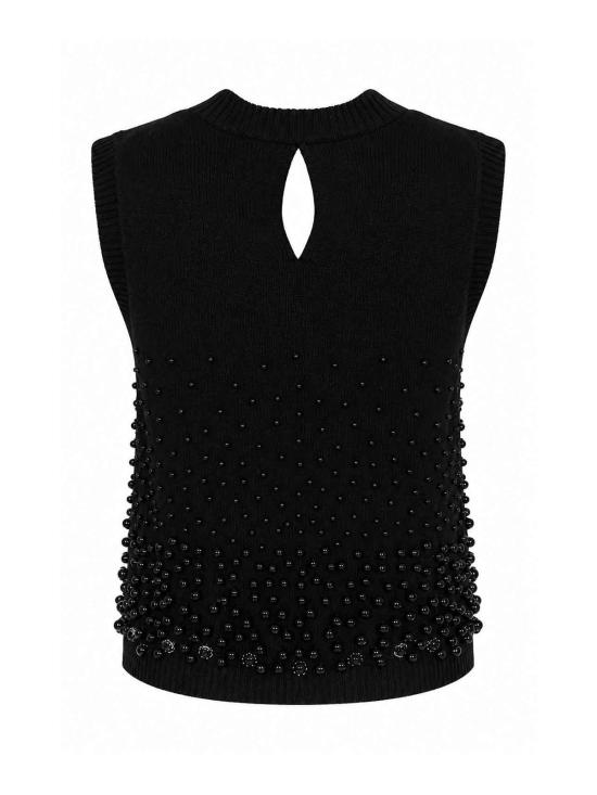 26FW 세미쿠튀르 베스트 Y6WH60Y690 BLACK - SEMI-COUTURE