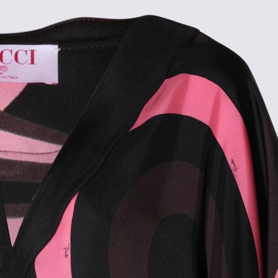 26FW 에밀리오푸치 미디 원피스 6URL50 6U751010 BROWN CORAL - EMILIO PUCCI