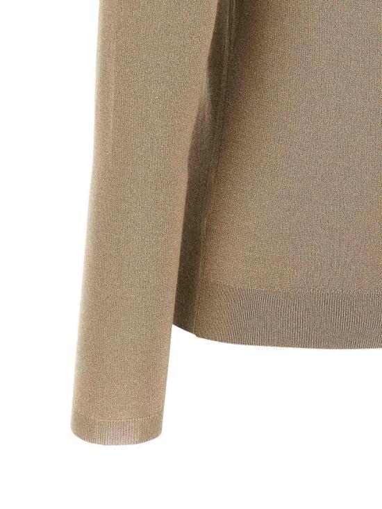 26FW 브루넬로 쿠치넬리 터틀 넥 캐시미어 스웨터 M41800063C077 BEIGE - BRUNELLO CUCINELLI