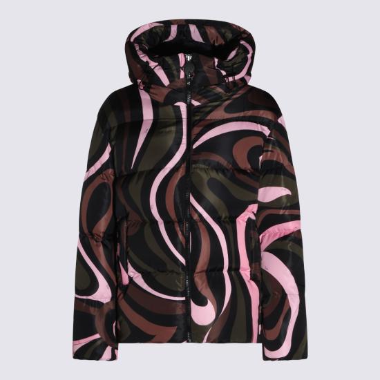 26FW 에밀리오푸치 패딩 6UYC02 6U824004 KHAKI PINK - EMILIO PUCCI