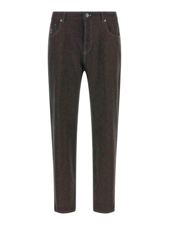 26FW 브루넬로 쿠치넬리 팬츠 M038PF1012CEQ58 GREY