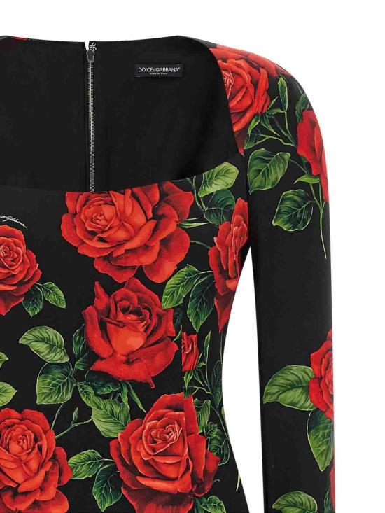 26FW 돌체앤가바나 미디 스커트 F6AWBTFSA9RHN6EJ MULTICOLOUR - DOLCE & GABBANA