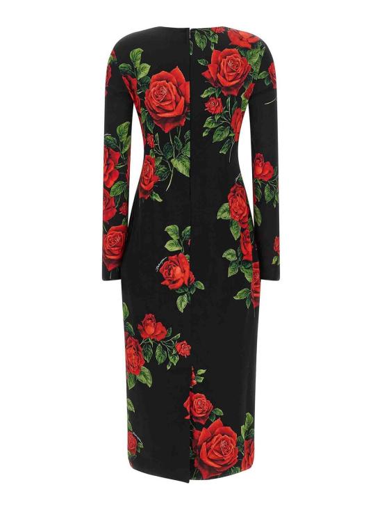 26FW 돌체앤가바나 미디 스커트 F6AWBTFSA9RHN6EJ MULTICOLOUR - DOLCE & GABBANA