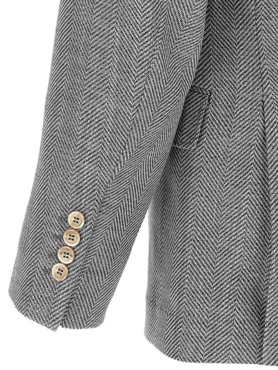 26FW 브루넬로 쿠치넬리 수트 자켓 MV4547BTDC004 GREY - BRUNELLO CUCINELLI