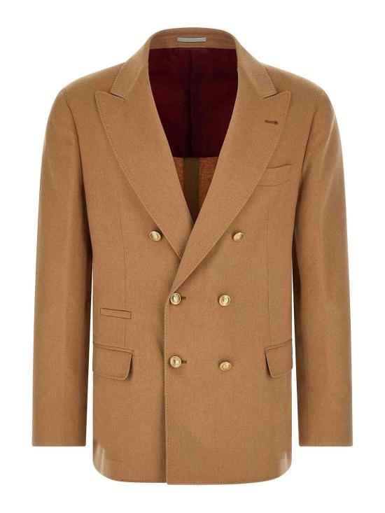 26FW 브루넬로 쿠치넬리 수트 자켓 MV4377BPDGC001 BEIGE