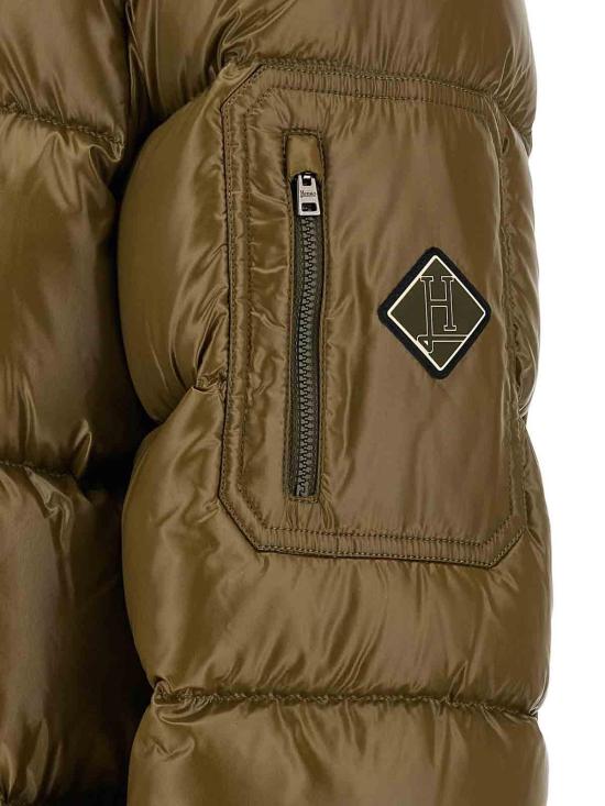 26FW 에르노 마야 후드 쇼트 다운 재킷 PI001416U129737740 GREEN - HERNO