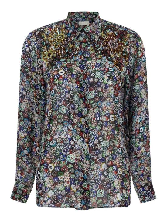 26FW 드리스 반 노튼 셔츠 262130716400598E15 MULTICOLOUR