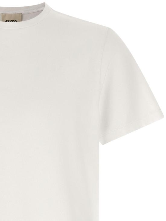 26FW 이자벨마랑 제웰 코튼 반팔 티셔츠 TS0001FAD4N01I20WH WHITE - ISABEL MARANT