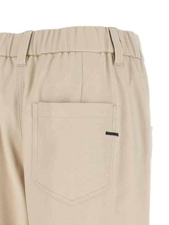 26FW 브루넬로 쿠치넬리 팬츠 MP126P8417C9815 BEIGE - BRUNELLO CUCINELLI