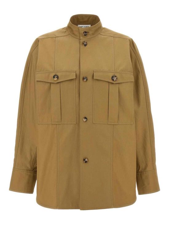  생로랑 셔츠 788270Y3A992611 BEIGE