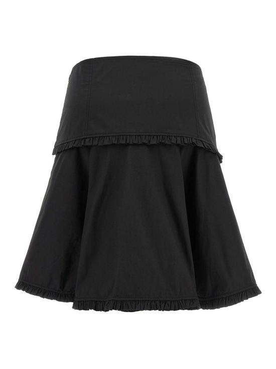 26FW 가니 미디 스커트 A1090389099 BLACK - GANNI