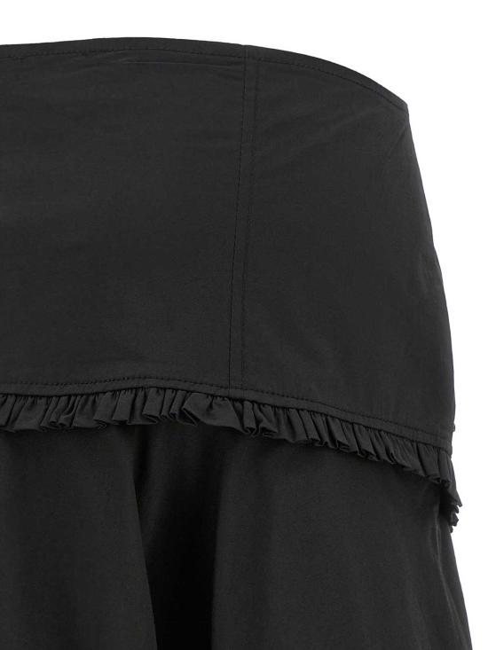 26FW 가니 미디 스커트 A1090389099 BLACK - GANNI