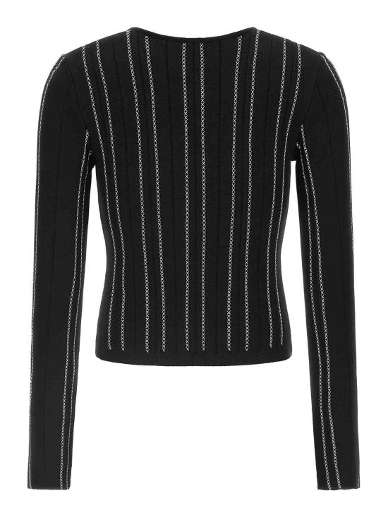 26FW 엘리자베타프랜치 가디건 MK38Q67E2685 BLACK - ELISABETTA FRANCHI