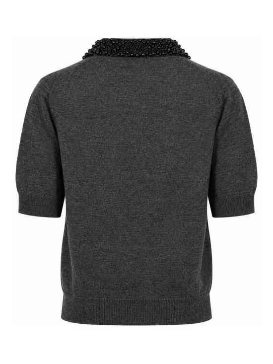 26FW 세미쿠튀르 폴로 티셔츠 Y6WH70Y471 GREY - SEMI-COUTURE