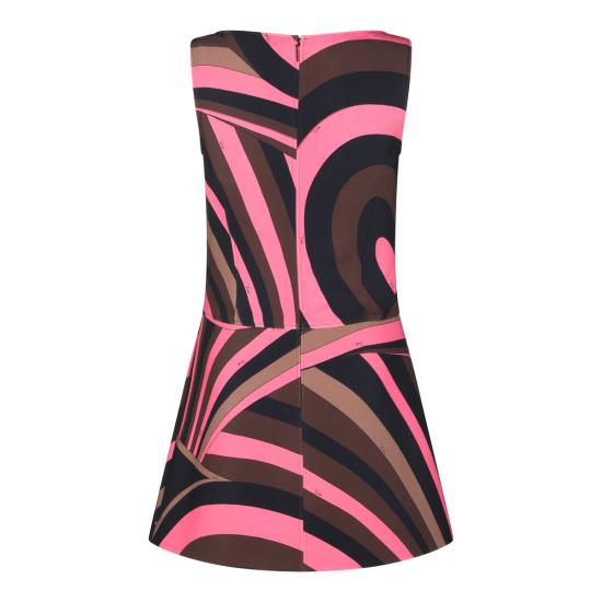 26FW 에밀리오푸치 미디 원피스 6URG31 6U758010 BROWN CORAL - EMILIO PUCCI