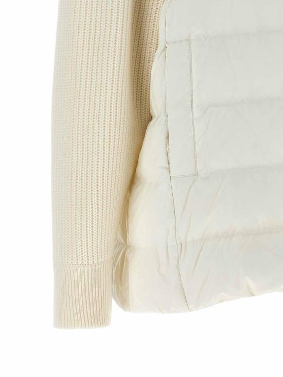 26FW 브루넬로 쿠치넬리 나일론 후드 다운 재킷 MD5987779PC1202 WHITE - BRUNELLO CUCINELLI