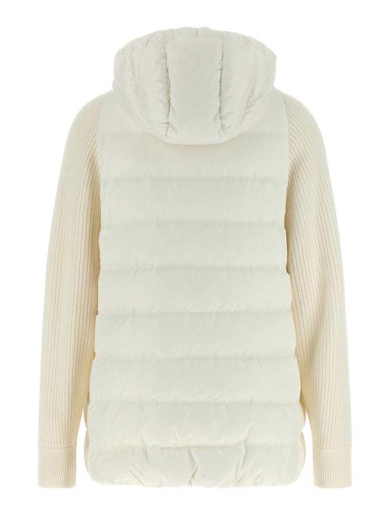 26FW 브루넬로 쿠치넬리 나일론 후드 다운 재킷 MD5987779PC1202 WHITE - BRUNELLO CUCINELLI