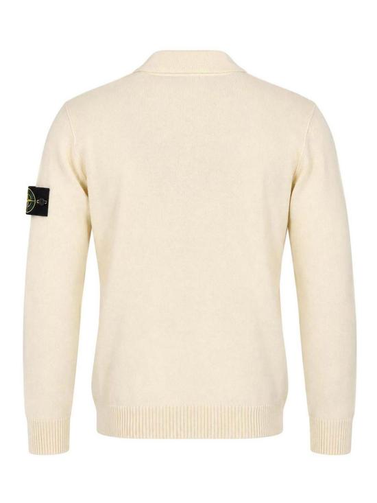 26FW 스톤 아일랜드 와펜 패치 니트 5100018S00B4V0093 WHITE - STONE ISLAND