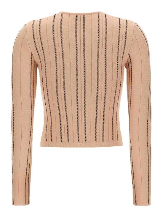 26FW 엘리자베타프랜치 가디건 MK38Q67E2EM3 NUDE NEUTRALS - ELISABETTA FRANCHI