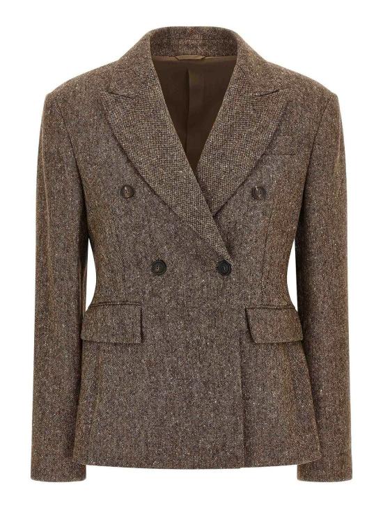 26FW 브루넬로 쿠치넬리 수트 자켓 MD0027246C002 BROWN