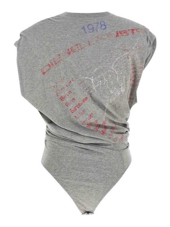 26FW 디젤 민소매 티셔츠 A257770NIBN9CB GREY - DIESEL