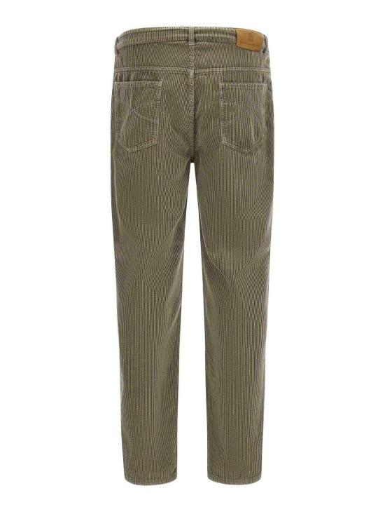 26FW 브루넬로 쿠치넬리 팬츠 M280NF1012CMX48 GREEN - BRUNELLO CUCINELLI
