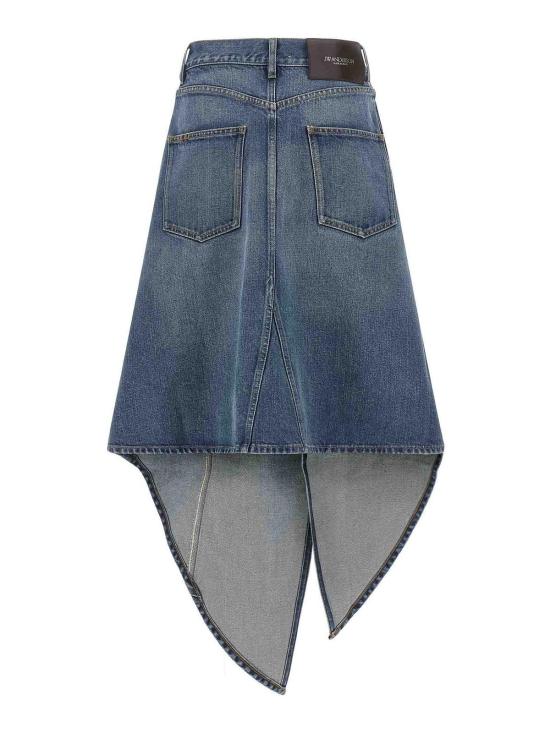 26FW JW앤더슨 미디 스커트 DK0030PG1978764 BLUE - JW ANDERSON