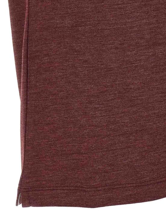 26FW 브루넬로 쿠치넬리 폴로 티셔츠 MM8543915C010 DARK RED - BRUNELLO CUCINELLI