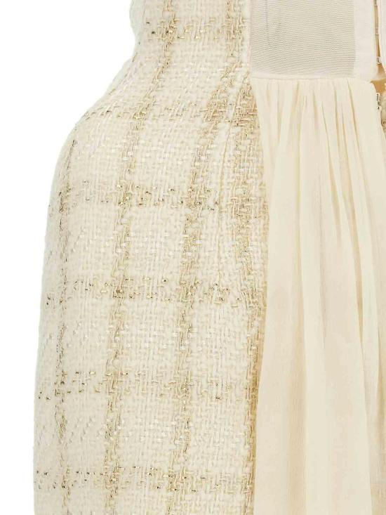 26FW 엘리자베타프랜치 원피스 AB99967E2193 WHITE - ELISABETTA FRANCHI