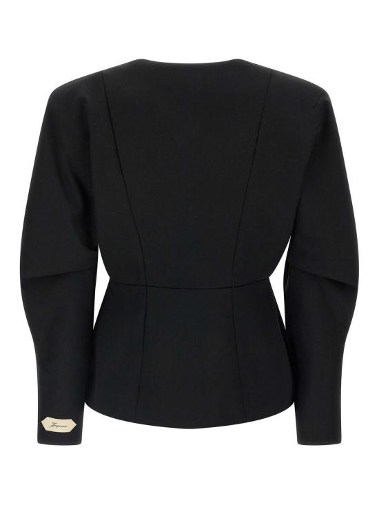 26FW 자크뮈스 수트 자켓 26HJAW00147AW00369990 BLACK - JACQUEMUS