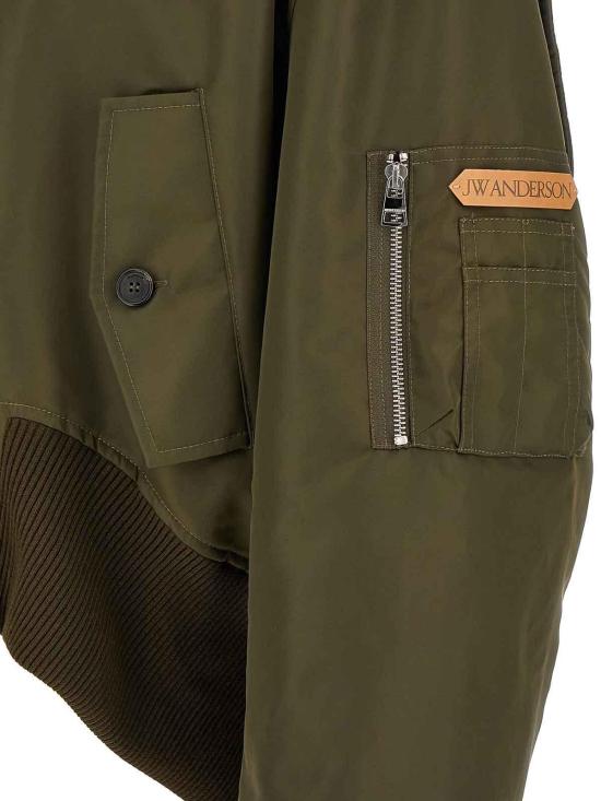 26FW JW앤더슨 봄버 자켓 JK0429PG1875570 GREEN - JW ANDERSON