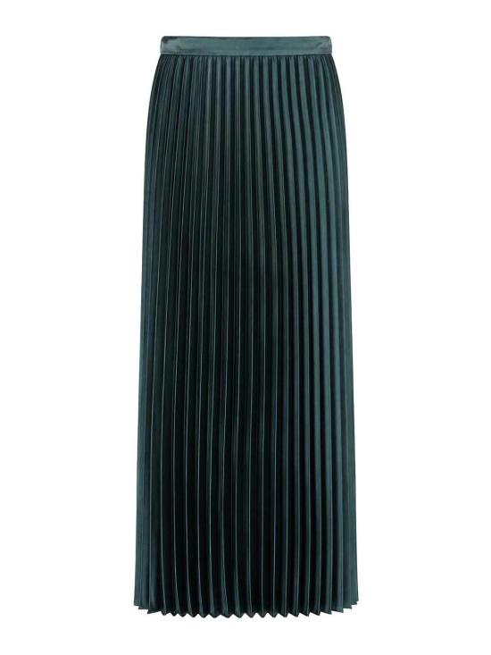 26FW 위켄드막스마라 미디 스커트 262510603160001E15 DARK GREEN