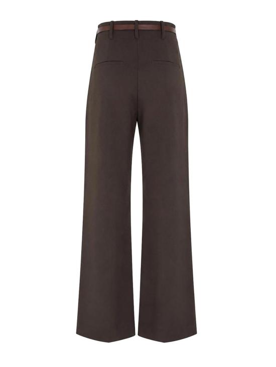 26FW 스포트막스 팬츠 26227860216E15 DARK BROWN - SPORTMAX