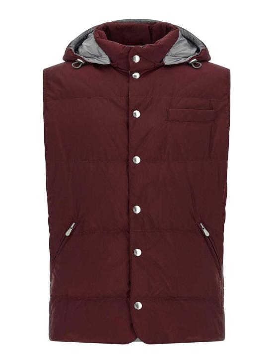 26FW 브루넬로 쿠치넬리 패딩 MV4081628CWB13 DARK RED