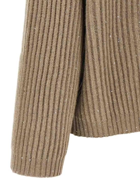 26FW 브루넬로 쿠치넬리 탑 MBM753504C506 BEIGE - BRUNELLO CUCINELLI