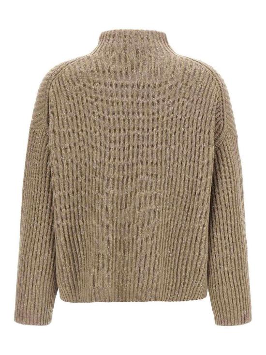 26FW 브루넬로 쿠치넬리 탑 MBM753504C506 BEIGE - BRUNELLO CUCINELLI