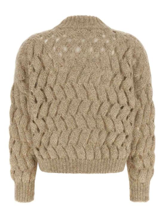 26FW 브루넬로 쿠치넬리 탑 MNT347514CMG59 BEIGE - BRUNELLO CUCINELLI