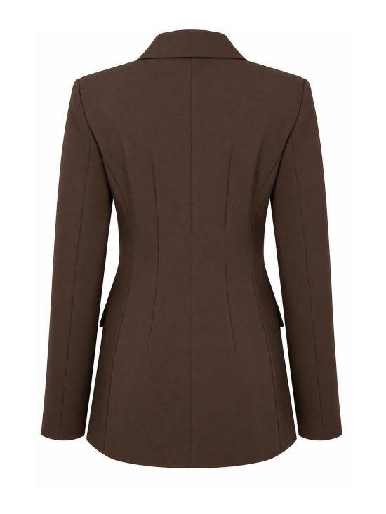 26FW 스포트막스 수트 자켓 26229160116E15 DARK BROWN - SPORTMAX